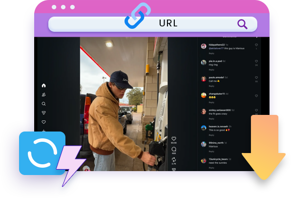 Instagram Downloader features