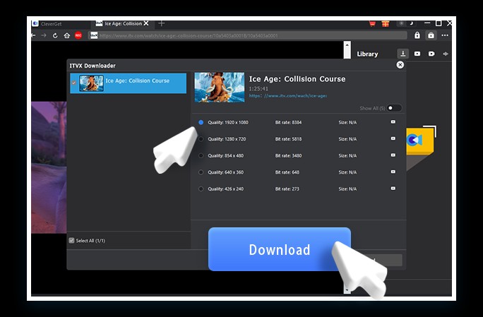 ITVX Downloader Step4