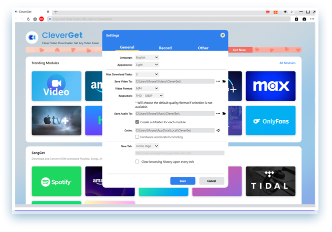 ViKi Downloader Step1